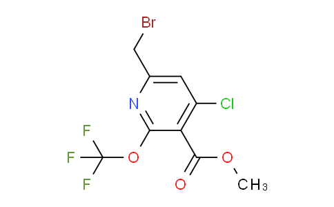 AM56876 | 1806226-97-0 | Methyl 6-(bromomethyl)-4-chloro-2-(trifluoromethoxy)pyridine-3-carboxylate