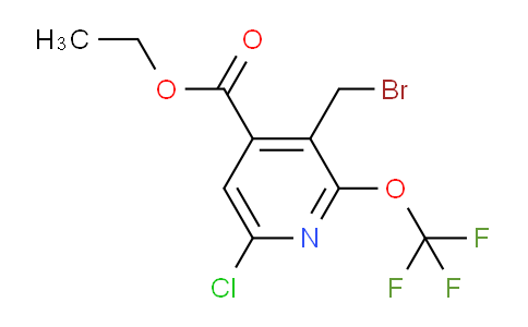 AM56880 | 1805931-92-3 | Ethyl 3-(bromomethyl)-6-chloro-2-(trifluoromethoxy)pyridine-4-carboxylate