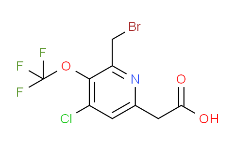 AM56887 | 1805931-95-6 | 2-(Bromomethyl)-4-chloro-3-(trifluoromethoxy)pyridine-6-acetic acid