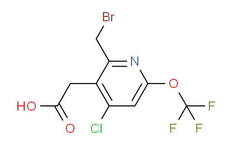 AM56890 | 1806103-19-4 | 2-(Bromomethyl)-4-chloro-6-(trifluoromethoxy)pyridine-3-acetic acid