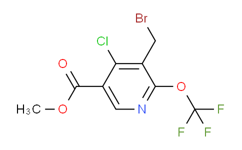 AM56893 | 1804319-75-2 | Methyl 3-(bromomethyl)-4-chloro-2-(trifluoromethoxy)pyridine-5-carboxylate