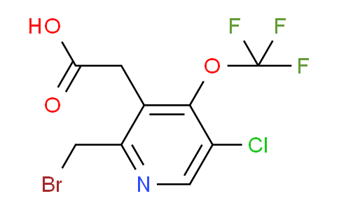 AM56894 | 1804320-26-0 | 2-(Bromomethyl)-5-chloro-4-(trifluoromethoxy)pyridine-3-acetic acid