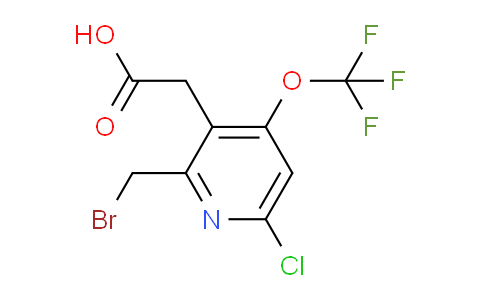 AM56897 | 1806103-24-1 | 2-(Bromomethyl)-6-chloro-4-(trifluoromethoxy)pyridine-3-acetic acid