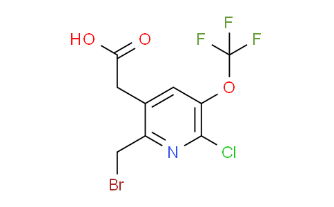 AM56899 | 1804799-06-1 | 2-(Bromomethyl)-6-chloro-5-(trifluoromethoxy)pyridine-3-acetic acid