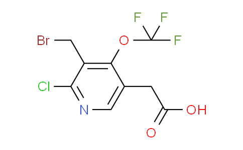 AM56900 | 1806244-25-6 | 3-(Bromomethyl)-2-chloro-4-(trifluoromethoxy)pyridine-5-acetic acid