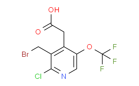 AM56901 | 1806227-86-0 | 3-(Bromomethyl)-2-chloro-5-(trifluoromethoxy)pyridine-4-acetic acid