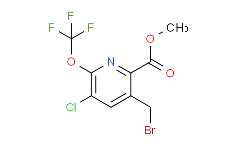 AM56903 | 1806227-19-9 | Methyl 3-(bromomethyl)-5-chloro-6-(trifluoromethoxy)pyridine-2-carboxylate