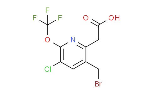 AM56909 | 1806244-44-9 | 3-(Bromomethyl)-5-chloro-6-(trifluoromethoxy)pyridine-2-acetic acid