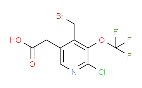 AM56910 | 1804555-80-3 | 4-(Bromomethyl)-2-chloro-3-(trifluoromethoxy)pyridine-5-acetic acid