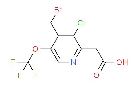AM56916 | 1804797-01-0 | 4-(Bromomethyl)-3-chloro-5-(trifluoromethoxy)pyridine-2-acetic acid