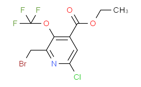 AM56922 | 1806243-78-6 | Ethyl 2-(bromomethyl)-6-chloro-3-(trifluoromethoxy)pyridine-4-carboxylate