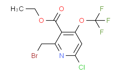 AM56923 | 1804703-38-5 | Ethyl 2-(bromomethyl)-6-chloro-4-(trifluoromethoxy)pyridine-3-carboxylate