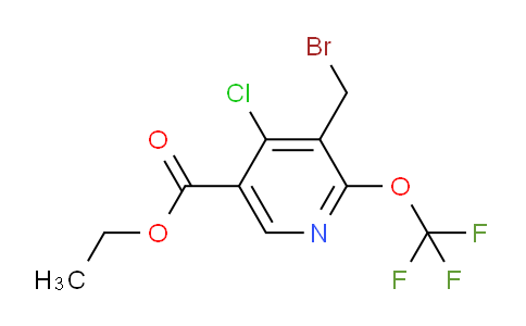 AM56925 | 1806227-65-5 | Ethyl 3-(bromomethyl)-4-chloro-2-(trifluoromethoxy)pyridine-5-carboxylate