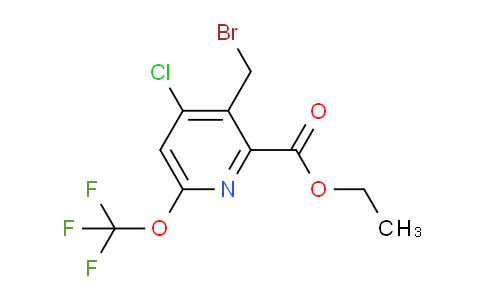 AM56926 | 1805931-78-5 | Ethyl 3-(bromomethyl)-4-chloro-6-(trifluoromethoxy)pyridine-2-carboxylate