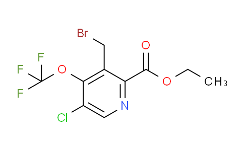AM56928 | 1804555-03-0 | Ethyl 3-(bromomethyl)-5-chloro-4-(trifluoromethoxy)pyridine-2-carboxylate