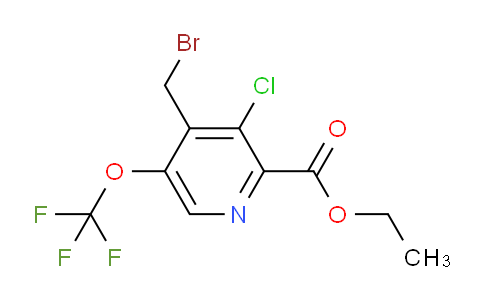 AM56933 | 1806244-15-4 | Ethyl 4-(bromomethyl)-3-chloro-5-(trifluoromethoxy)pyridine-2-carboxylate