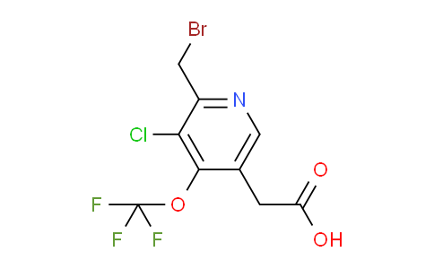AM56938 | 1803634-48-1 | 2-(Bromomethyl)-3-chloro-4-(trifluoromethoxy)pyridine-5-acetic acid