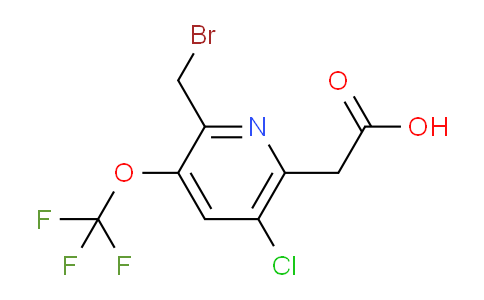 AM56942 | 1803699-43-5 | 2-(Bromomethyl)-5-chloro-3-(trifluoromethoxy)pyridine-6-acetic acid