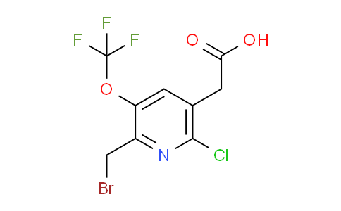 AM56944 | 1803699-44-6 | 2-(Bromomethyl)-6-chloro-3-(trifluoromethoxy)pyridine-5-acetic acid