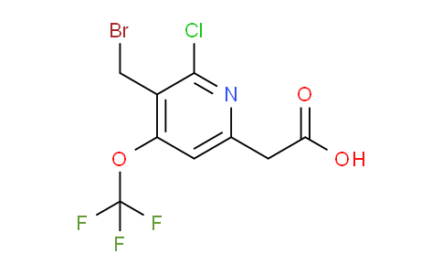 AM56946 | 1806148-44-6 | 3-(Bromomethyl)-2-chloro-4-(trifluoromethoxy)pyridine-6-acetic acid