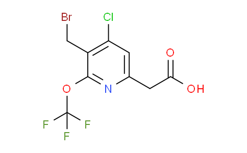 AM56948 | 1806244-33-6 | 3-(Bromomethyl)-4-chloro-2-(trifluoromethoxy)pyridine-6-acetic acid