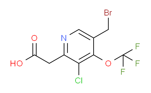 AM56949 | 1804792-84-4 | 5-(Bromomethyl)-3-chloro-4-(trifluoromethoxy)pyridine-2-acetic acid