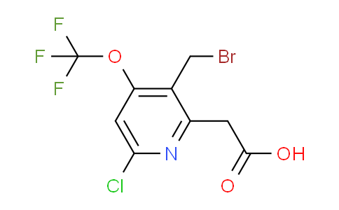 AM56955 | 1803699-48-0 | 3-(Bromomethyl)-6-chloro-4-(trifluoromethoxy)pyridine-2-acetic acid