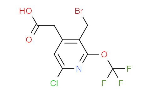 AM56956 | 1804703-62-5 | 3-(Bromomethyl)-6-chloro-2-(trifluoromethoxy)pyridine-4-acetic acid