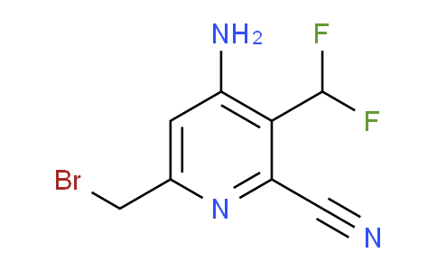 AM56960 | 1804699-78-2 | 4-Amino-6-(bromomethyl)-2-cyano-3-(difluoromethyl)pyridine