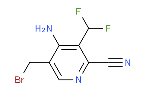 AM56962 | 1805108-40-0 | 4-Amino-5-(bromomethyl)-2-cyano-3-(difluoromethyl)pyridine