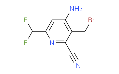 AM56964 | 1805211-11-3 | 4-Amino-3-(bromomethyl)-2-cyano-6-(difluoromethyl)pyridine
