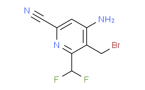 AM56965 | 1804699-81-7 | 4-Amino-3-(bromomethyl)-6-cyano-2-(difluoromethyl)pyridine