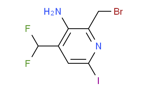 AM56967 | 1804512-23-9 | 3-Amino-2-(bromomethyl)-4-(difluoromethyl)-6-iodopyridine