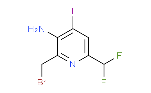 AM56968 | 1805363-51-2 | 3-Amino-2-(bromomethyl)-6-(difluoromethyl)-4-iodopyridine