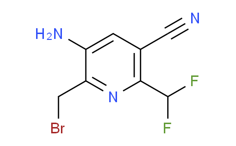 AM56976 | 1804699-67-9 | 3-Amino-2-(bromomethyl)-5-cyano-6-(difluoromethyl)pyridine