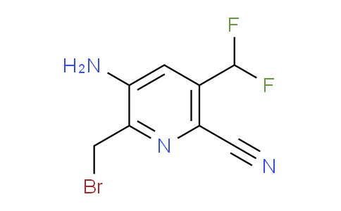 AM56981 | 1805350-23-5 | 3-Amino-2-(bromomethyl)-6-cyano-5-(difluoromethyl)pyridine