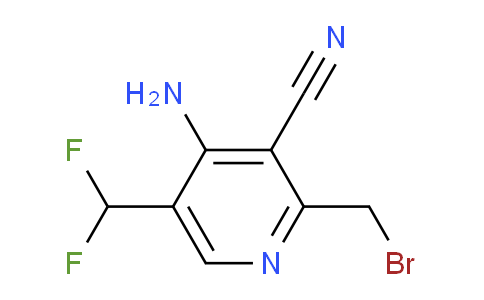 AM56982 | 1805928-87-3 | 4-Amino-2-(bromomethyl)-3-cyano-5-(difluoromethyl)pyridine