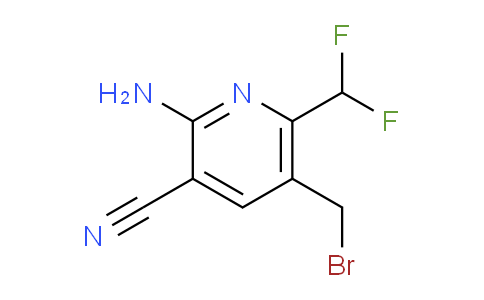 AM56990 | 1806841-48-4 | 2-Amino-5-(bromomethyl)-3-cyano-6-(difluoromethyl)pyridine