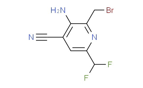 AM56992 | 1805928-75-9 | 3-Amino-2-(bromomethyl)-4-cyano-6-(difluoromethyl)pyridine