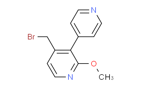 AM56998 | 1227573-39-8 | 4-Bromomethyl-2-methoxy-3-(pyridin-4-yl)pyridine