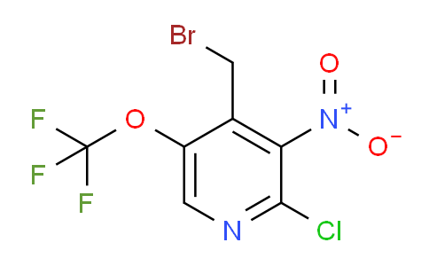 4-(Bromomethyl)-2-chloro-3-nitro-5-(trifluoromethoxy)pyridine