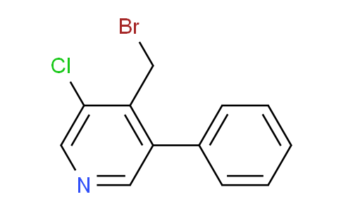 4-Bromomethyl-5-chloro-3-phenylpyridine