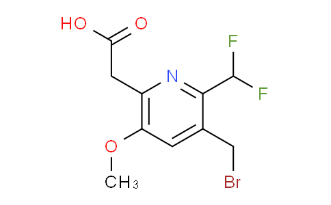AM57068 | 1361771-07-4 | 3-(Bromomethyl)-2-(difluoromethyl)-5-methoxypyridine-6-acetic acid
