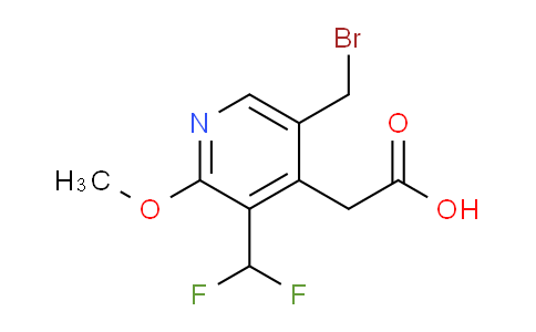 AM57070 | 1361709-22-9 | 5-(Bromomethyl)-3-(difluoromethyl)-2-methoxypyridine-4-acetic acid