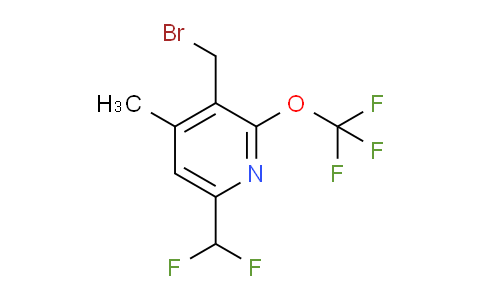 AM57074 | 1361900-44-8 | 3-(Bromomethyl)-6-(difluoromethyl)-4-methyl-2-(trifluoromethoxy)pyridine