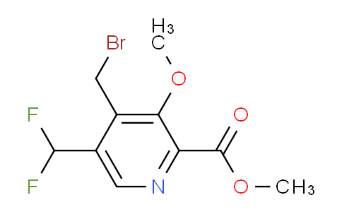 AM57077 | 1361909-42-3 | Methyl 4-(bromomethyl)-5-(difluoromethyl)-3-methoxypyridine-2-carboxylate