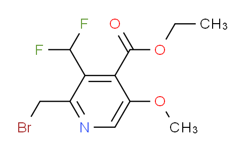 AM57079 | 1361762-96-0 | Ethyl 2-(bromomethyl)-3-(difluoromethyl)-5-methoxypyridine-4-carboxylate