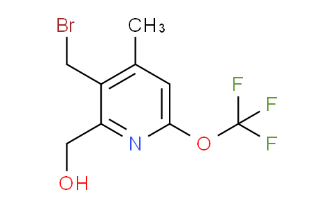AM57080 | 1361753-87-8 | 3-(Bromomethyl)-4-methyl-6-(trifluoromethoxy)pyridine-2-methanol