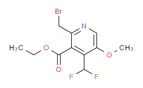 AM57081 | 1361895-77-3 | Ethyl 2-(bromomethyl)-4-(difluoromethyl)-5-methoxypyridine-3-carboxylate