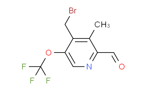 AM57084 | 1361803-51-1 | 4-(Bromomethyl)-3-methyl-5-(trifluoromethoxy)pyridine-2-carboxaldehyde